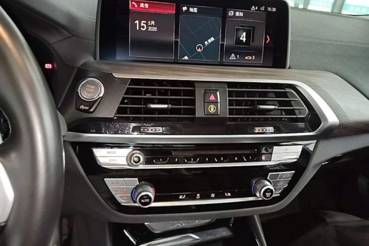 Used BMW X3 2018 xDrive30i Luxury Edition M Sport Package China VI Audio And AC Panel