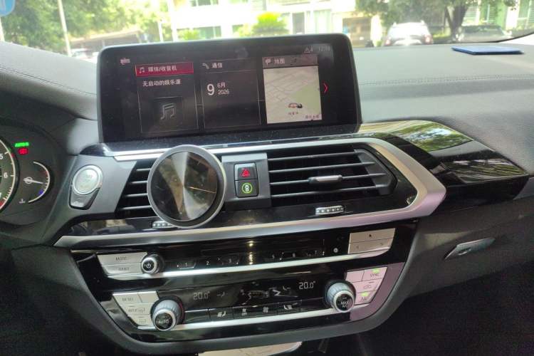 Used BMW X3 2018 xDrive25i M Sport Package China V Audio And AC Panel
