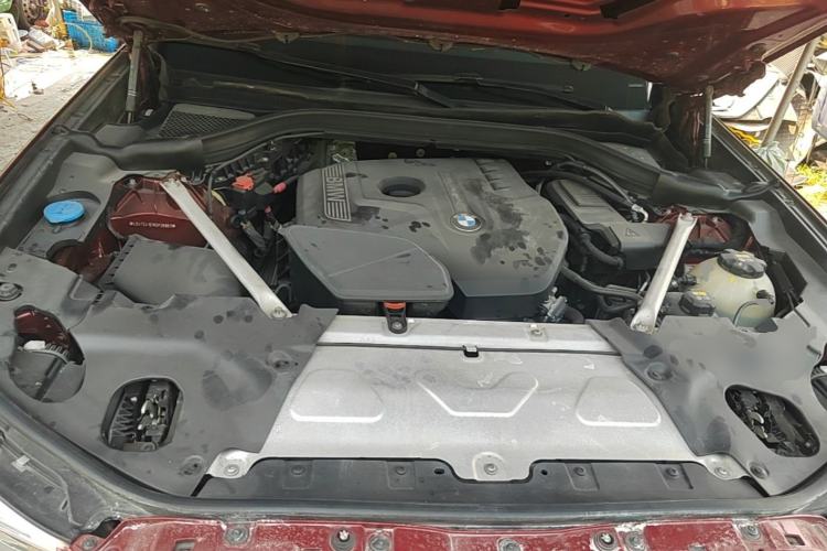 Used BMW X3 2018 xDrive25i Luxury Package China V Engine Bay