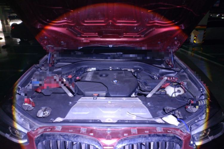 Used BMW X3 2018 xDrive28i M Sport Package China VI Engine Bay