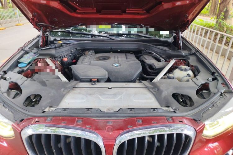 Used BMW X3 2018 xDrive30i Luxury Model M Sport Package China V Engine Bay