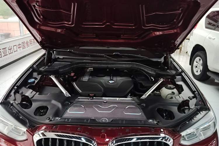 Used BMW X3 2018 xDrive30i Luxury Edition M Sport Package China VI Engine Bay