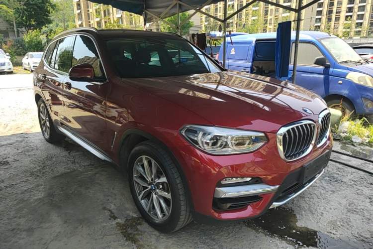 Used BMW X3 2018 xDrive25i Luxury Package China V Front Right 45 Deg