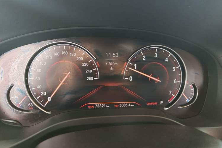 Used BMW X3 2018 xDrive28i Luxury Package China VI Emission Standard Instrument Cluster