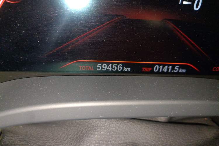 Used BMW X3 2018 xDrive28i M Sport Package China VI Odometer Close Up