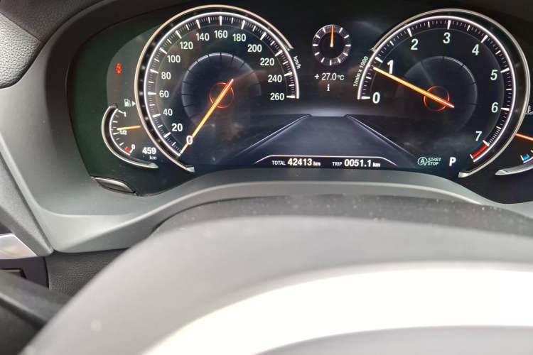 Used BMW X3 2018 xDrive28i M Sport Package China VI Odometer Close Up