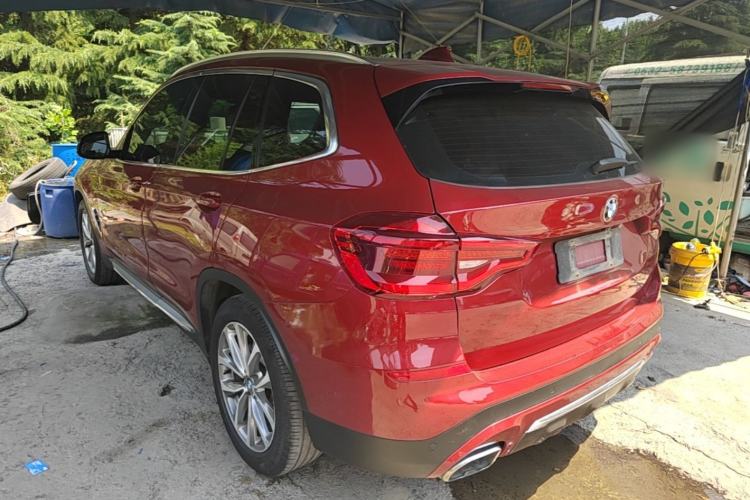 Used BMW X3 2018 xDrive25i Luxury Package China V Rear Left 45 Deg