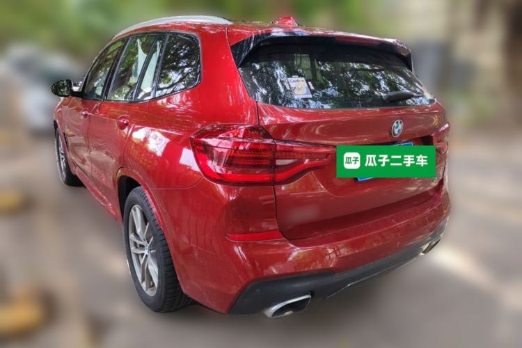 Used BMW X3 2018 xDrive30i Luxury Model M Sport Package China V Rear Left 45 Deg