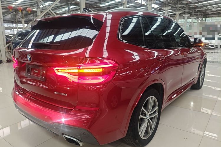 Used BMW X3 2018 xDrive30i Luxury Model M Sport Package China V Rear Right 45 Deg