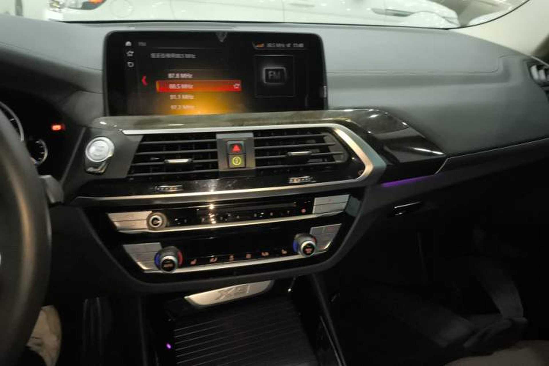 Used BMW X3 2018 xDrive30i Luxury Edition M Sport Package China VI Audio And AC Panel