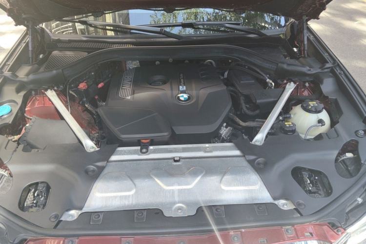 Used BMW X3 2018 xDrive25i Luxury Package China V Engine Bay