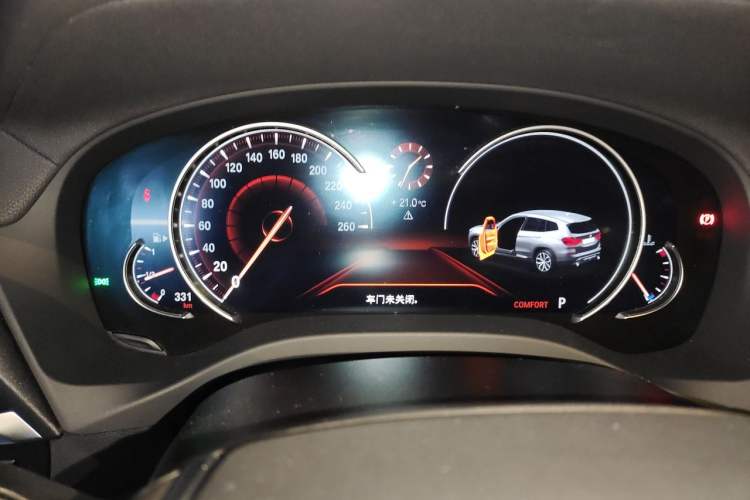 Used BMW X3 2018 xDrive28i Luxury Package China VI Emission Standard Instrument Cluster