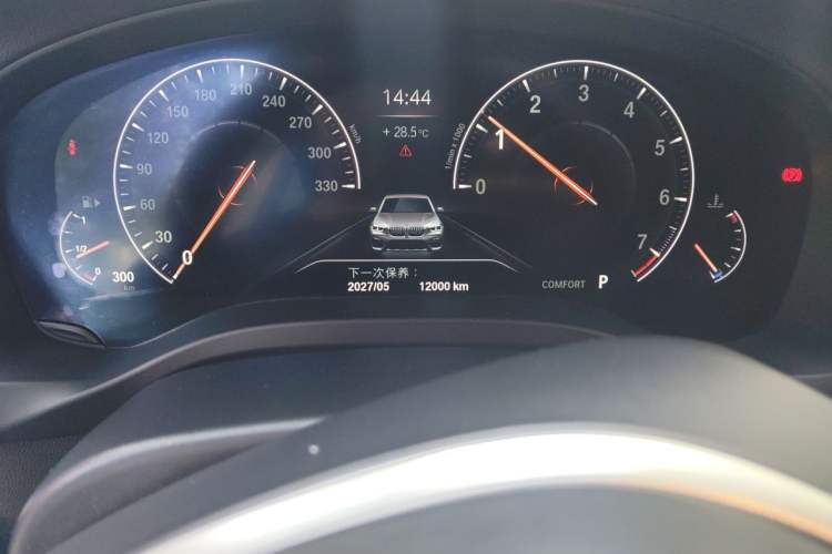 Used BMW X3 2018 xDrive25i Luxury Package China V Odometer Close Up