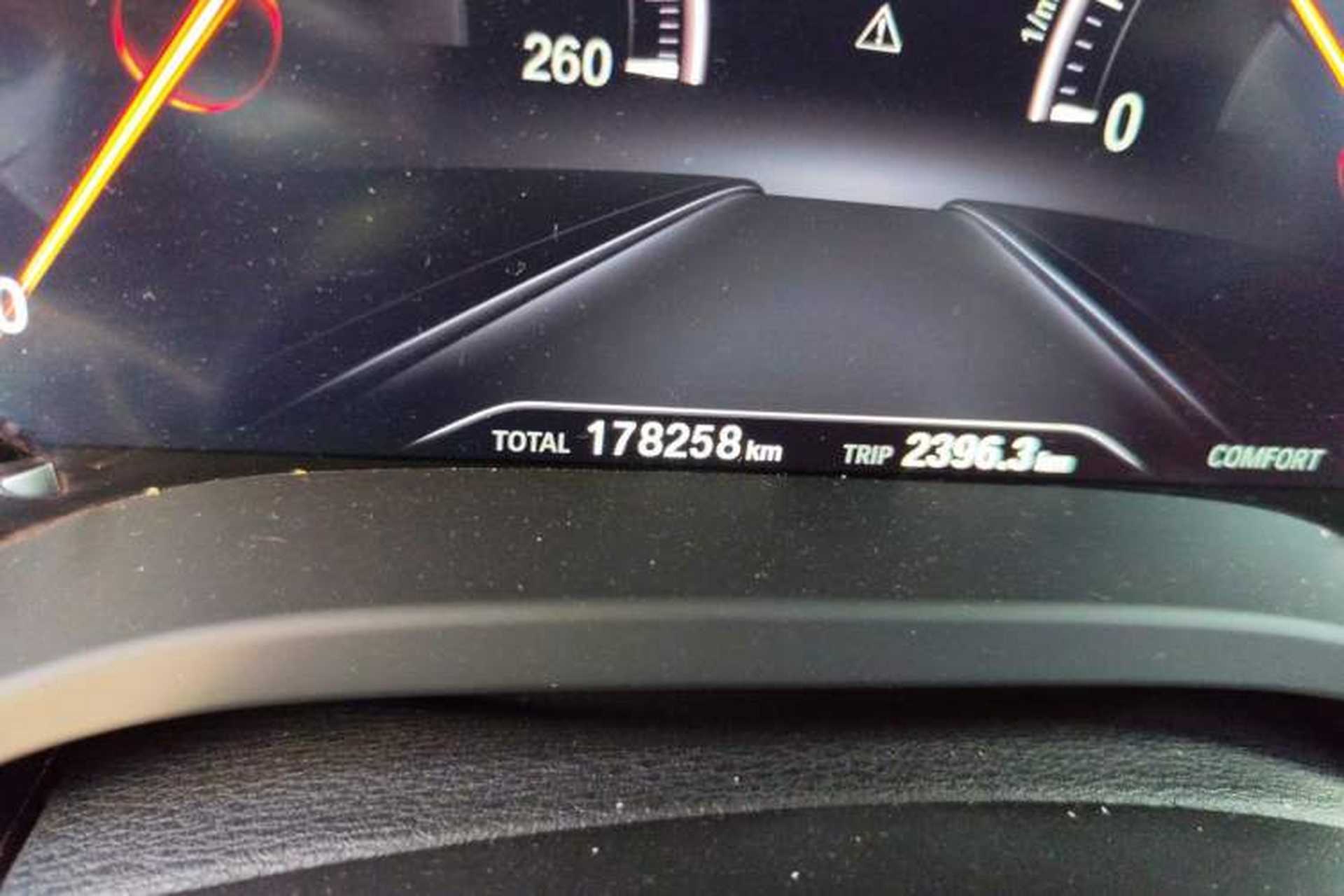 Used BMW X3 2018 xDrive28i Luxury Package China VI Emission Standard Odometer Close Up