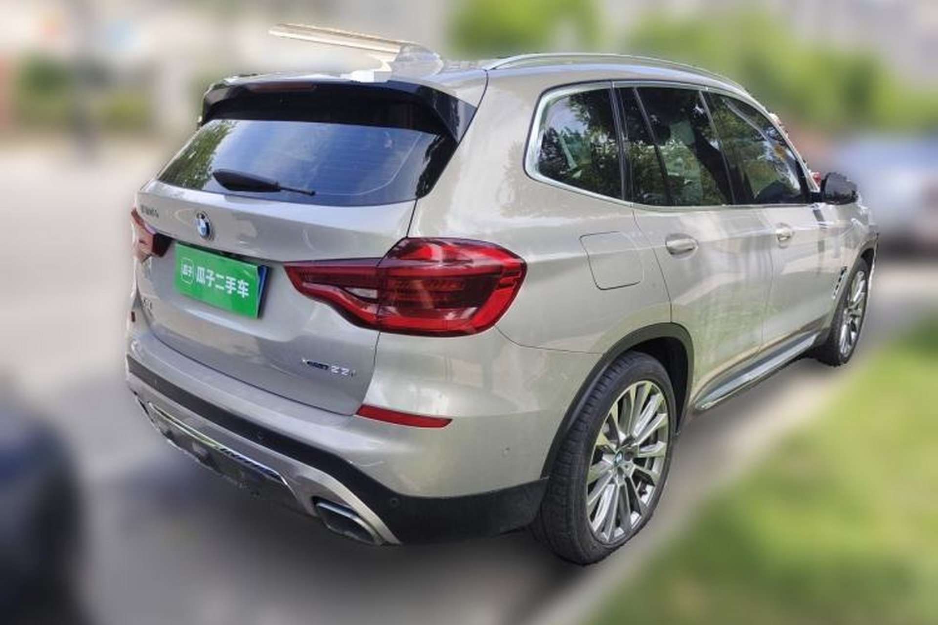 Used BMW X3 2018 xDrive25i Luxury Package China V Rear Right 45 Deg