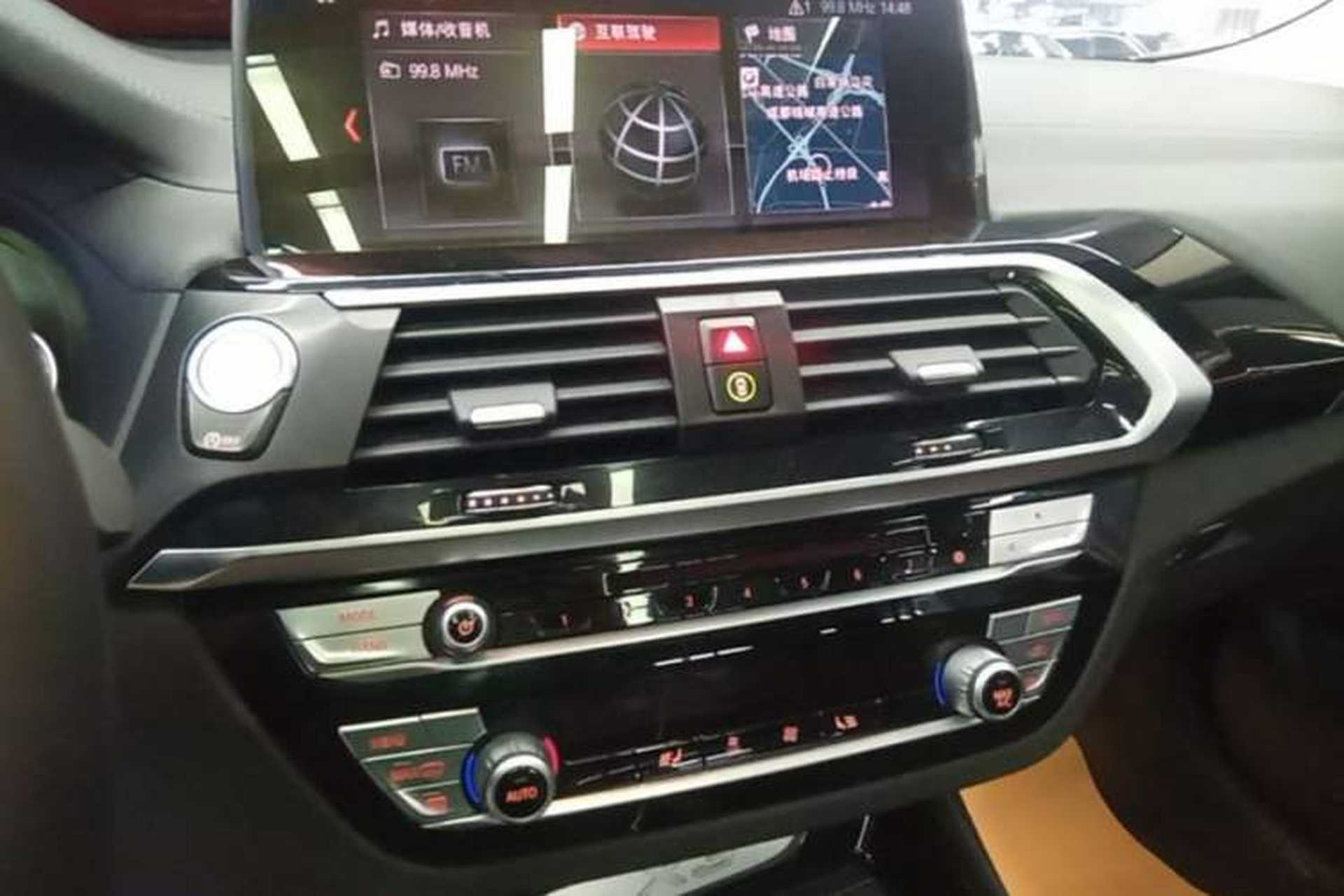 Used BMW X3 2018 xDrive25i M Sport Package China VI Audio And AC Panel