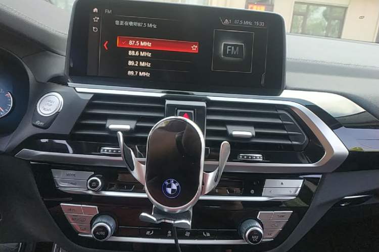 Used BMW X3 2018 xDrive28i M Sport Package China VI Audio And AC Panel