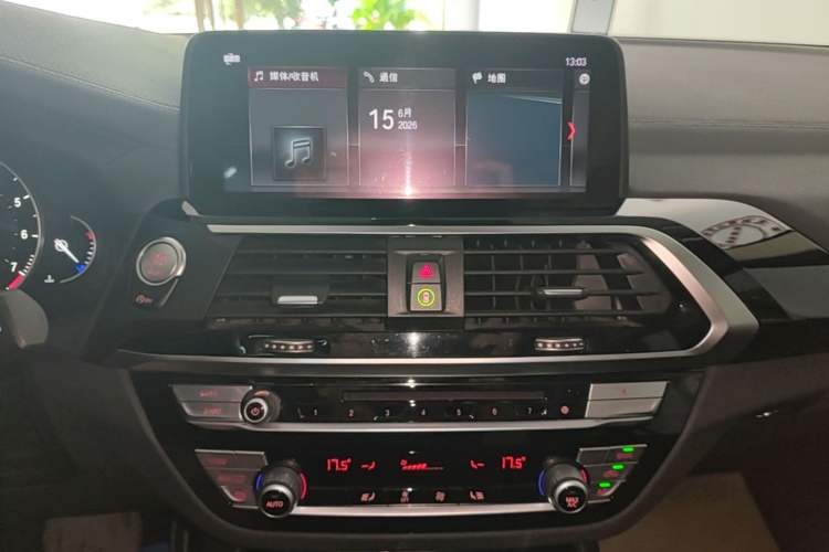 Used BMW X3 2018 xDrive25i M Sport Package China V Audio And AC Panel