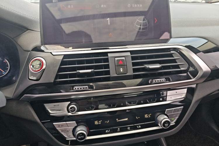 Used BMW X3 2018 xDrive25i Luxury Package China V Audio And AC Panel