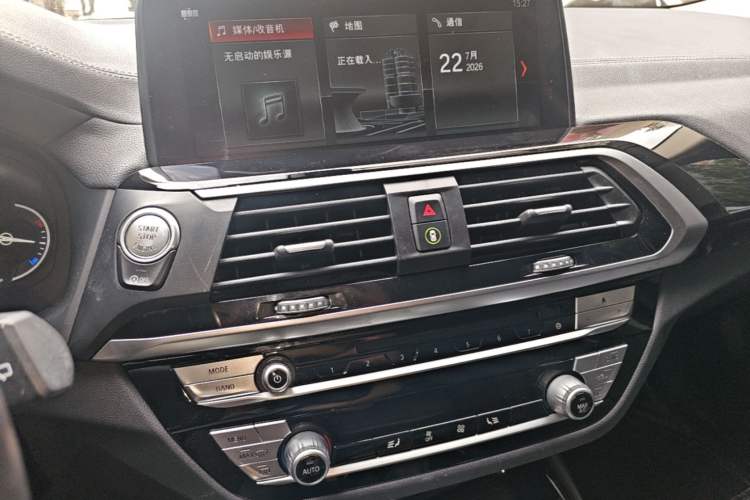 Used BMW X3 2018 xDrive25i M Sport Package China V Audio And AC Panel