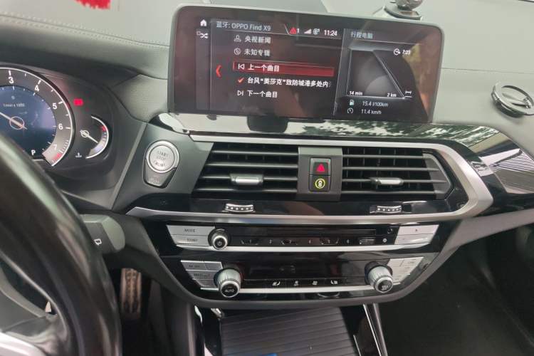 Used BMW X3 2018 xDrive25i M Sport Package China V Audio And AC Panel
