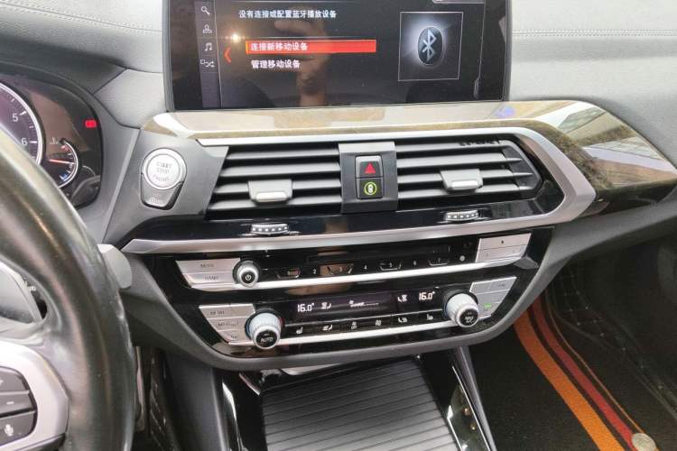 Used BMW X3 2018 xDrive30i Luxury Edition M Sport Package China VI Audio And AC Panel