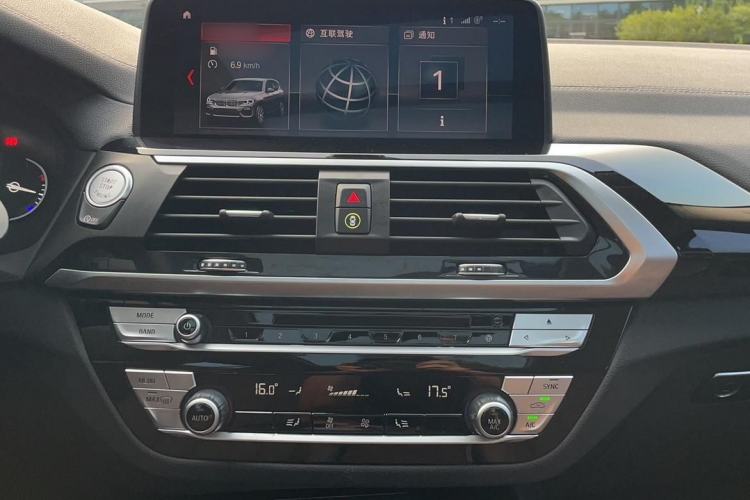Used BMW X3 2018 xDrive25i M Sport Package China VI Audio And AC Panel