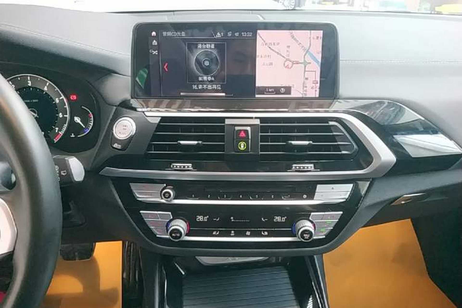 Used BMW X3 2018 xDrive25i M Sport Package China VI Audio And AC Panel