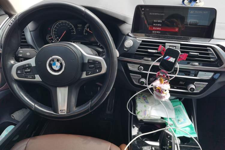 Used BMW X3 2018 xDrive25i M Sport Package China VI Audio And AC Panel