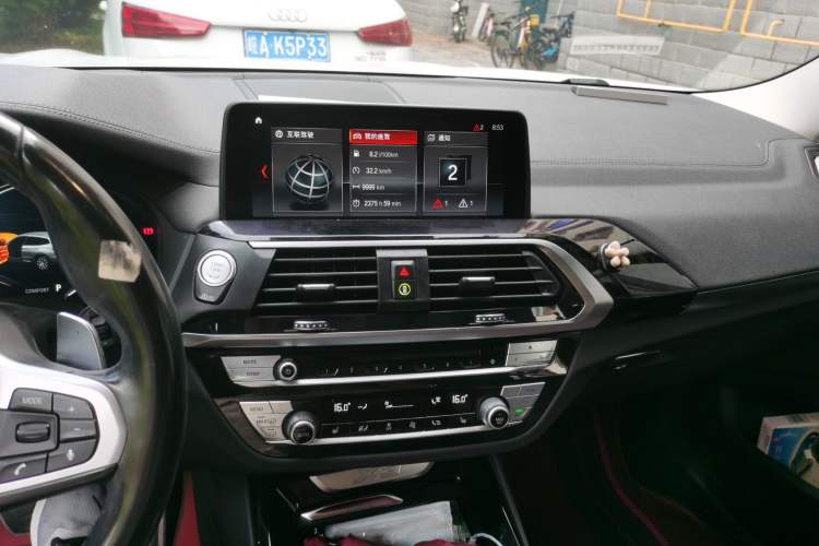 Used BMW X3 2018 xDrive28i M Sport Package China VI Audio And AC Panel