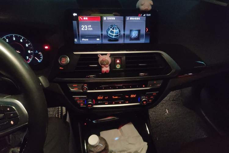 Used BMW X3 2018 xDrive30i Luxury Edition M Sport Package China VI Audio And AC Panel