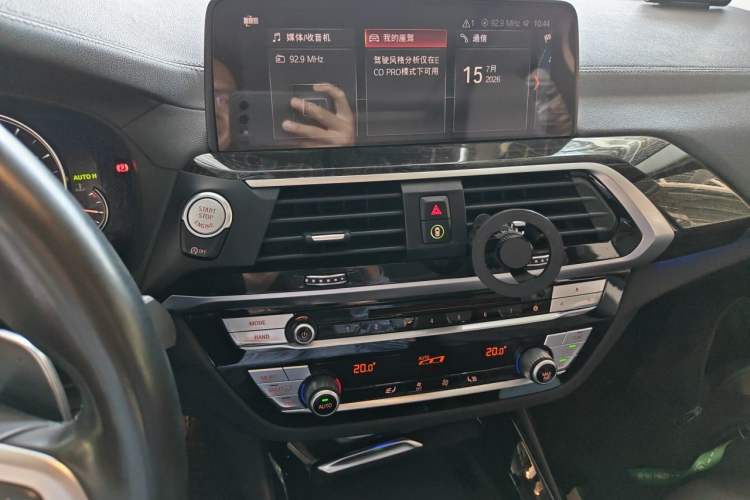 Used BMW X3 2018 xDrive30i Luxury Edition M Sport Package China VI Audio And AC Panel