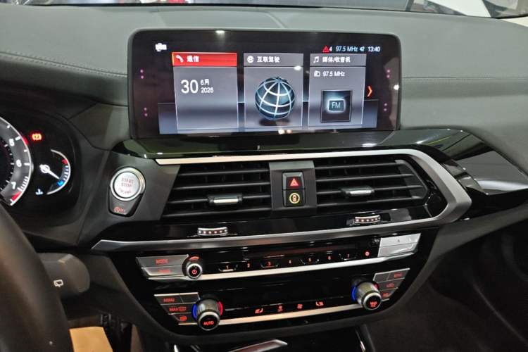 Used BMW X3 2018 xDrive25i M Sport Package China V Audio And AC Panel