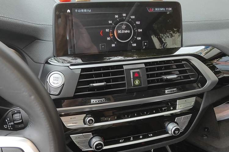 Used BMW X3 2018 xDrive25i M Sport Package China V Audio And AC Panel