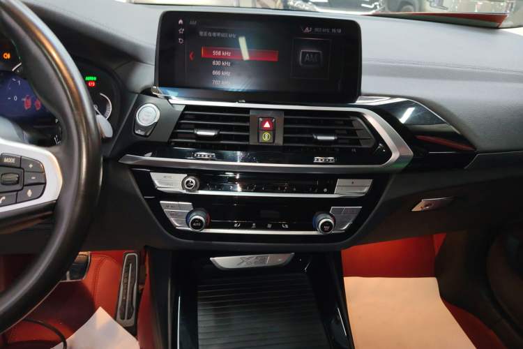 Used BMW X3 2018 xDrive25i M Sport Package China V Audio And AC Panel