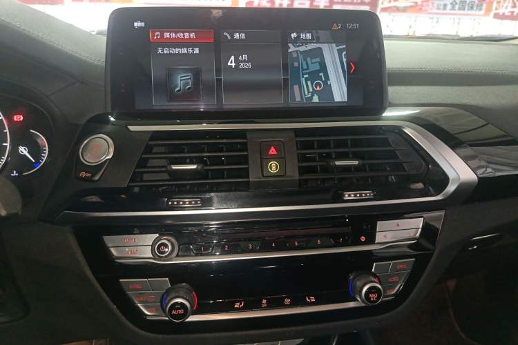 Used BMW X3 2018 xDrive25i M Sport Package China V Audio And AC Panel