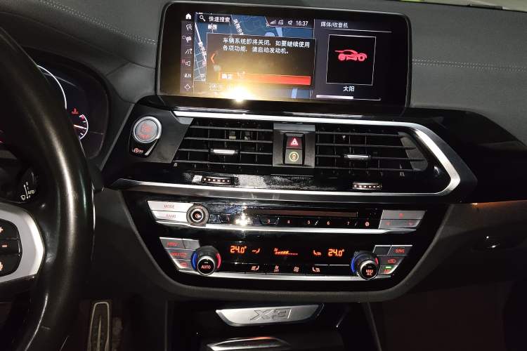 Used BMW X3 2018 xDrive25i M Sport Package China V Audio And AC Panel