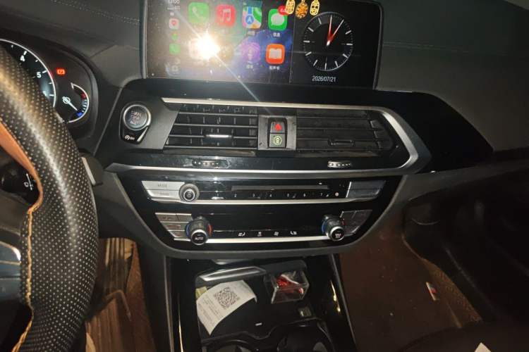 Used BMW X3 2018 xDrive25i Luxury Package China V Audio And AC Panel