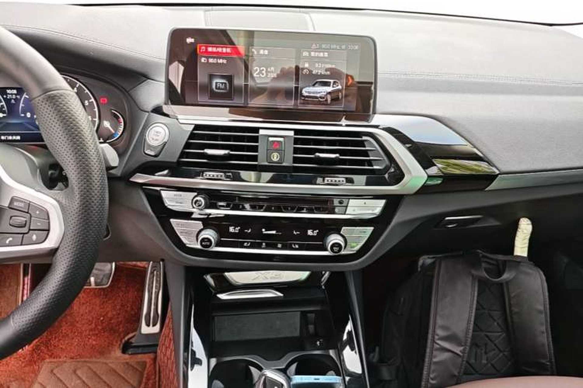 Used BMW X3 2018 xDrive25i M Sport Package China VI Audio And AC Panel
