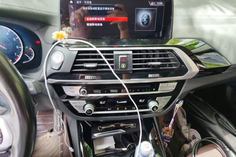 Used BMW X3 2018 xDrive28i M Sport Package China VI Audio And AC Panel