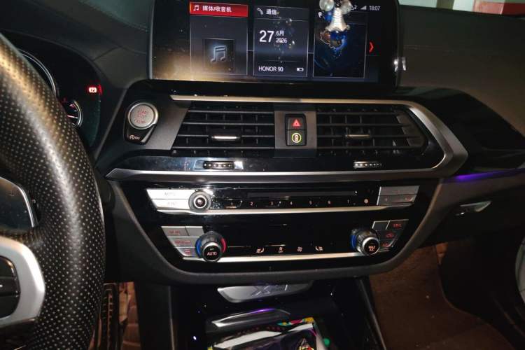 Used BMW X3 2018 xDrive28i M Sport Package China VI Audio And AC Panel