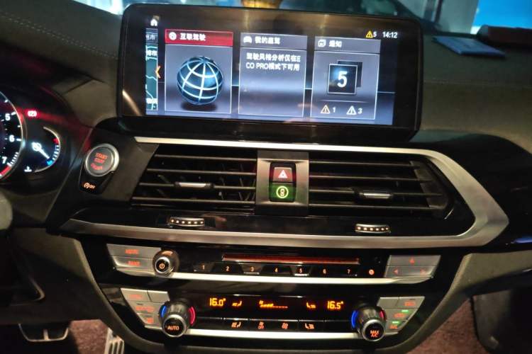 Used BMW X3 2018 xDrive25i M Sport Package China VI Audio And AC Panel