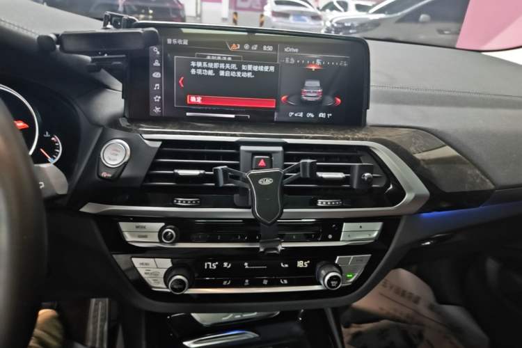Used BMW X3 2018 xDrive30i Luxury Edition M Sport Package China VI Audio And AC Panel