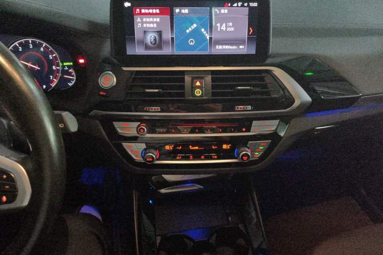 Used BMW X3 2018 xDrive28i M Sport Package China VI Audio And AC Panel