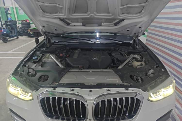 Used BMW X3 2018 xDrive25i Luxury Package China V Engine Bay