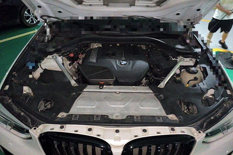Used BMW X3 2018 xDrive28i M Sport Package China VI Engine Bay