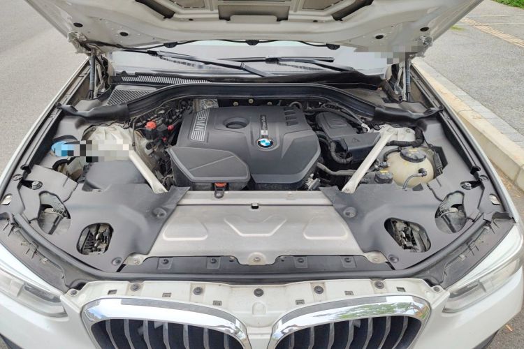 Used BMW X3 2018 xDrive30i Luxury Edition M Sport Package China VI Engine Bay