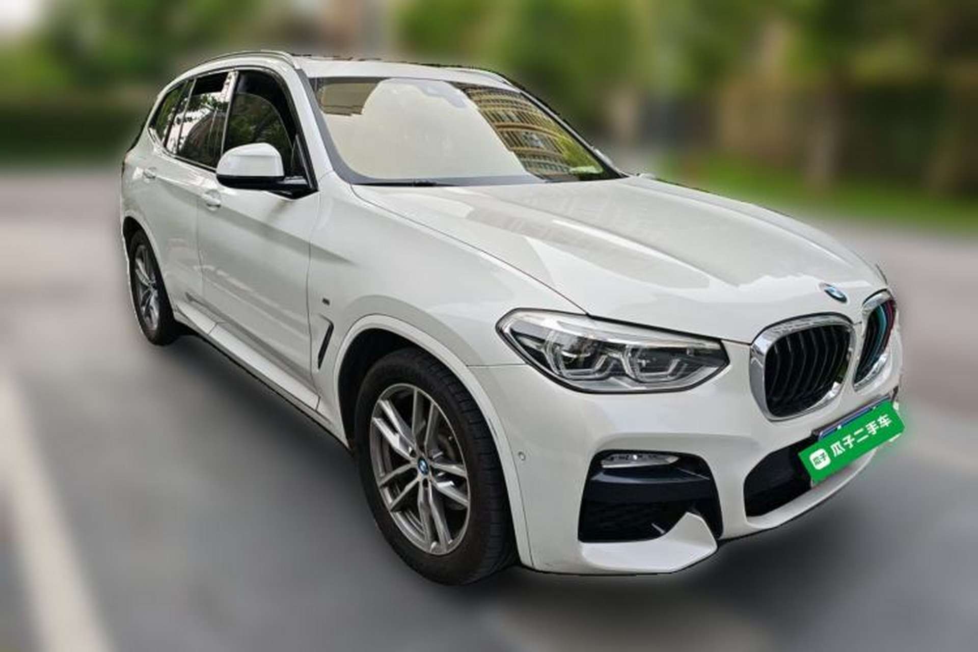 Used BMW X3 2018 xDrive25i M Sport Package China V Front Right 45 Deg