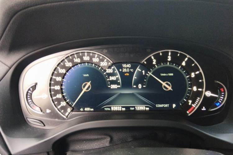 Used BMW X3 2018 xDrive25i Luxury Package China VI Emission Standard Instrument Cluster