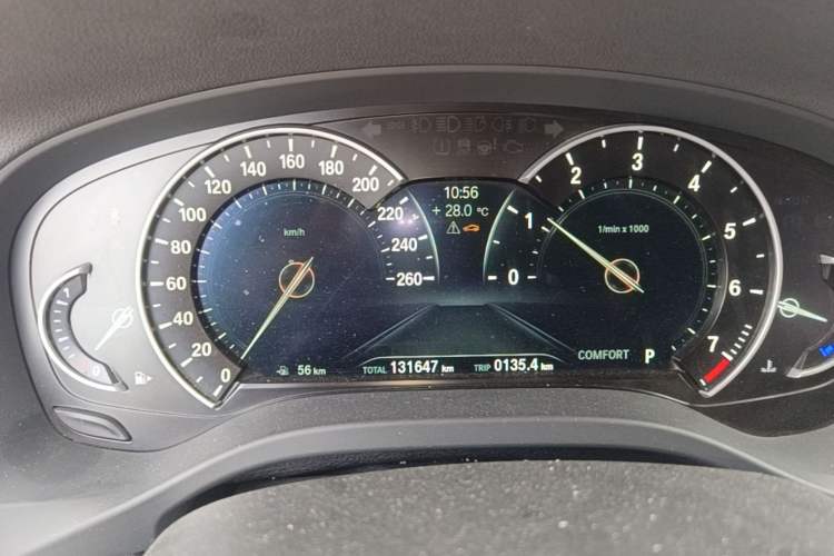 Used BMW X3 2018 xDrive25i Luxury Package China VI Emission Standard Instrument Cluster